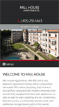 Mobile Screenshot of millhouseapartmentsbc.com